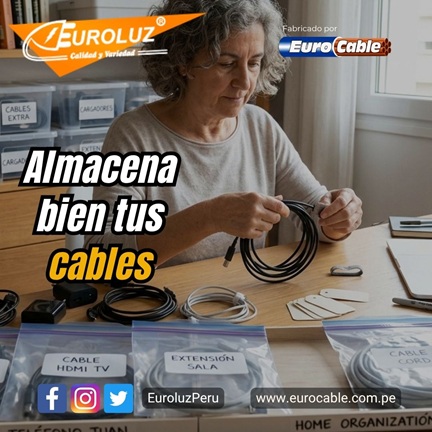 Almacena bien tus cables