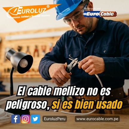 El cable mellizo no es peligroso, si es bien usado